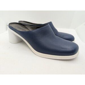 Camper shoes Heels Slip on Women's Size US 10 EU 40 blue Leather